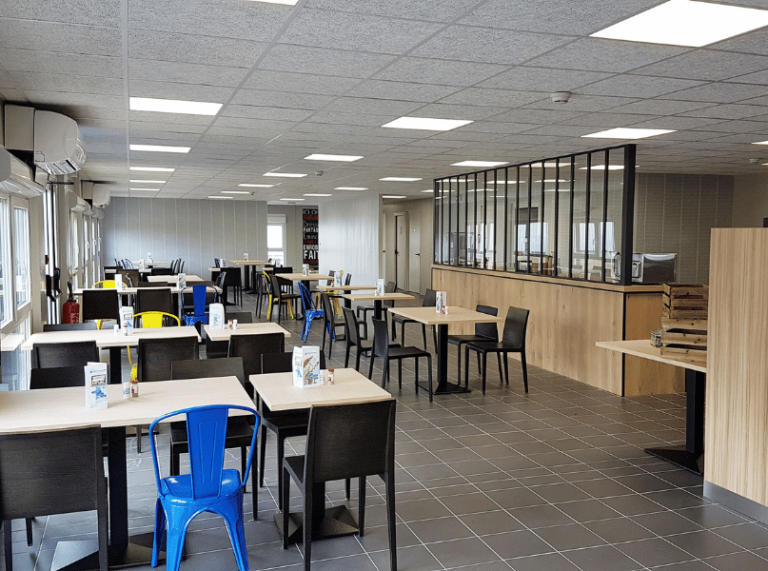 Restaurant modulaire professionnel pour la restauration collective