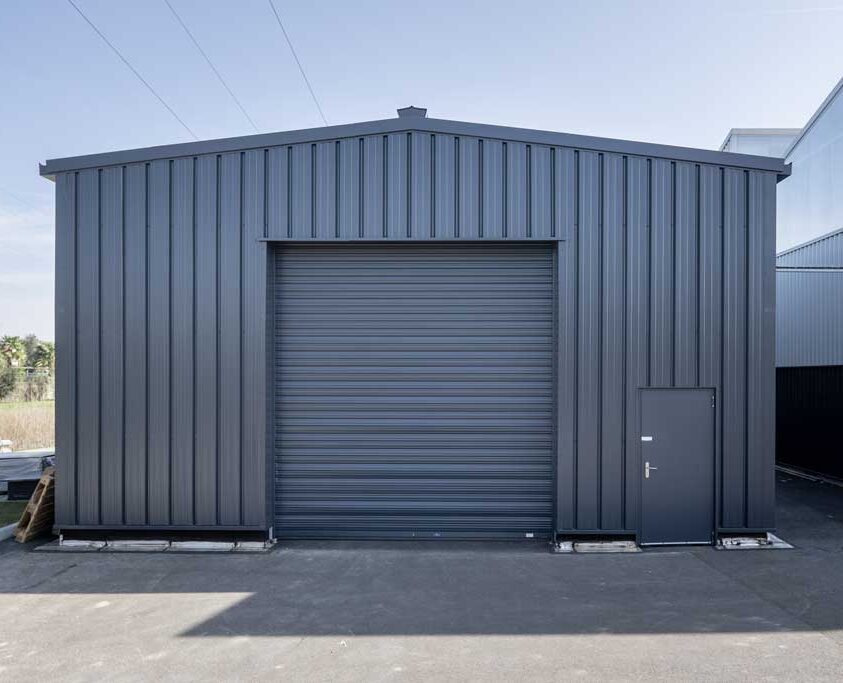 Bâtiment métallique de stockage, 350m², vente